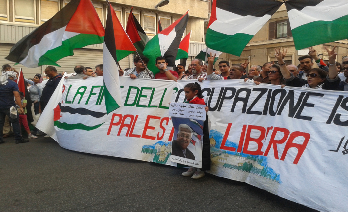 IERI A ROMA: 75 anni di te, mia Amata Palestina!