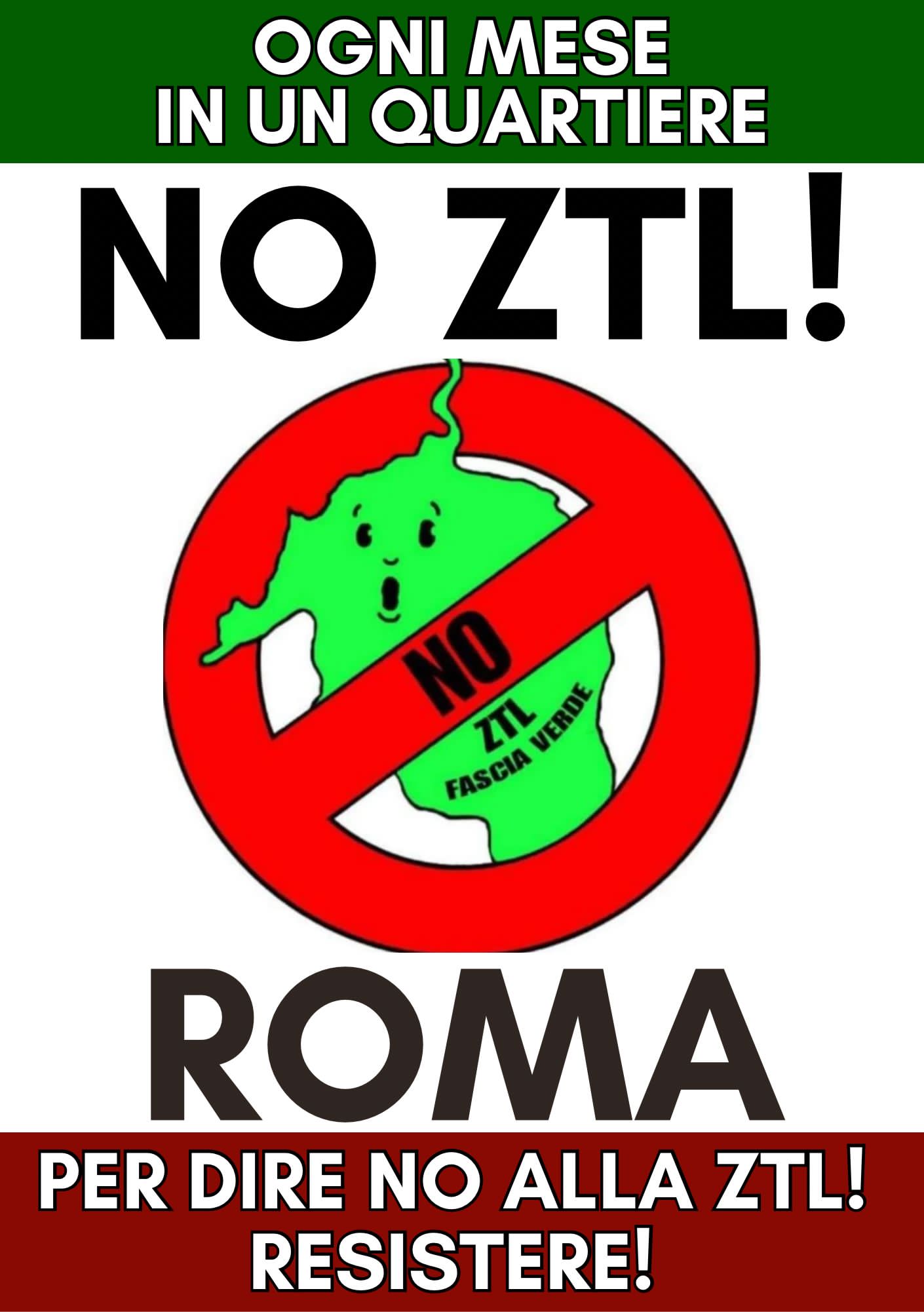 NO ZTL ROMA.