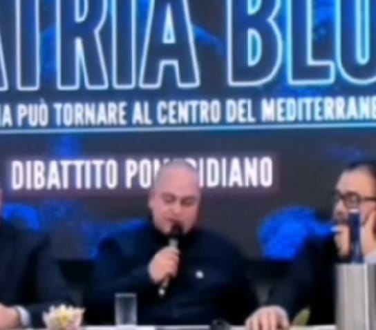 Nicola Vedovino (Ancora Italia) a Patria Blu