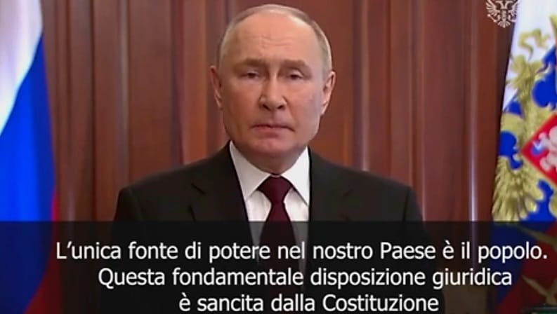 Vladimir Putin: Popolo e Patria!