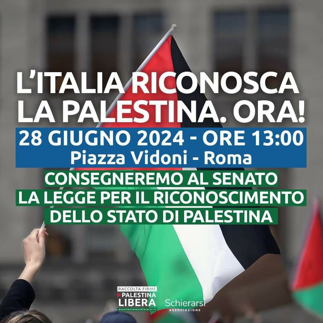 Con Di Battista per la Palestina