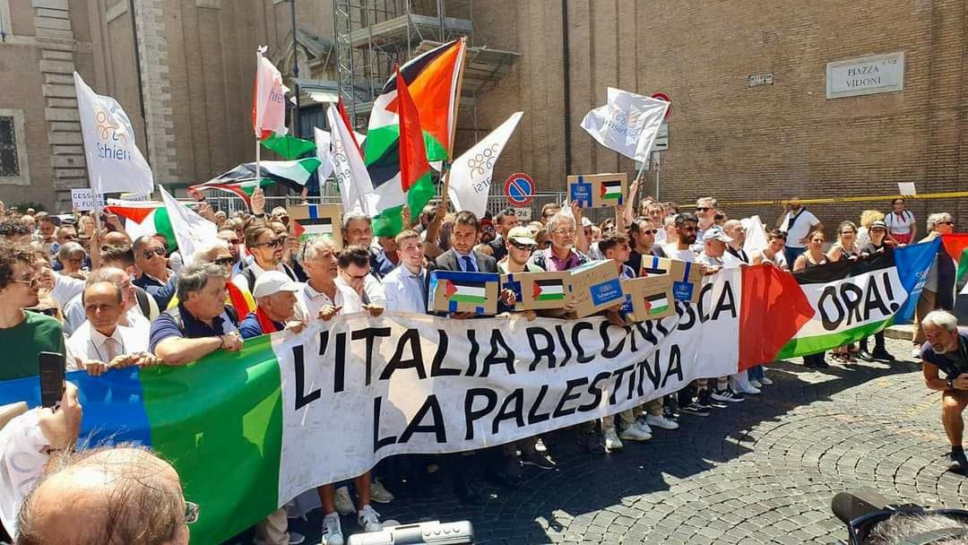 CON ALESSANDRO DI BATTISTA PER LA PALESTINA