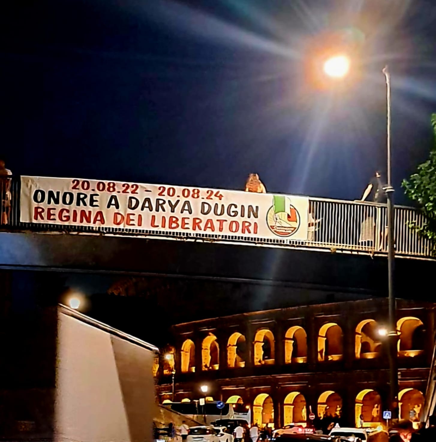 BLITZ AL COLOSSEO: I SOVRANISTI POPOLARI PER DARYA DUGINA