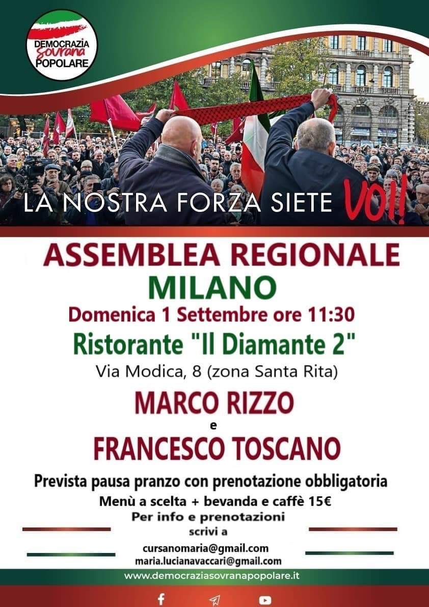 Stamattina a Milano