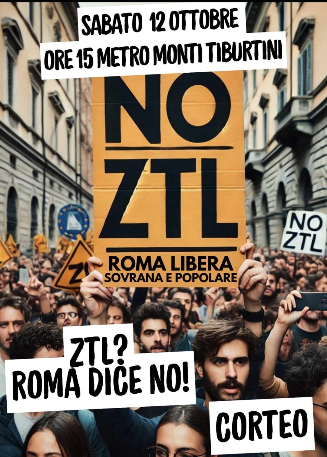 Marco Rizzo: No Ztl. No tirannia Green!