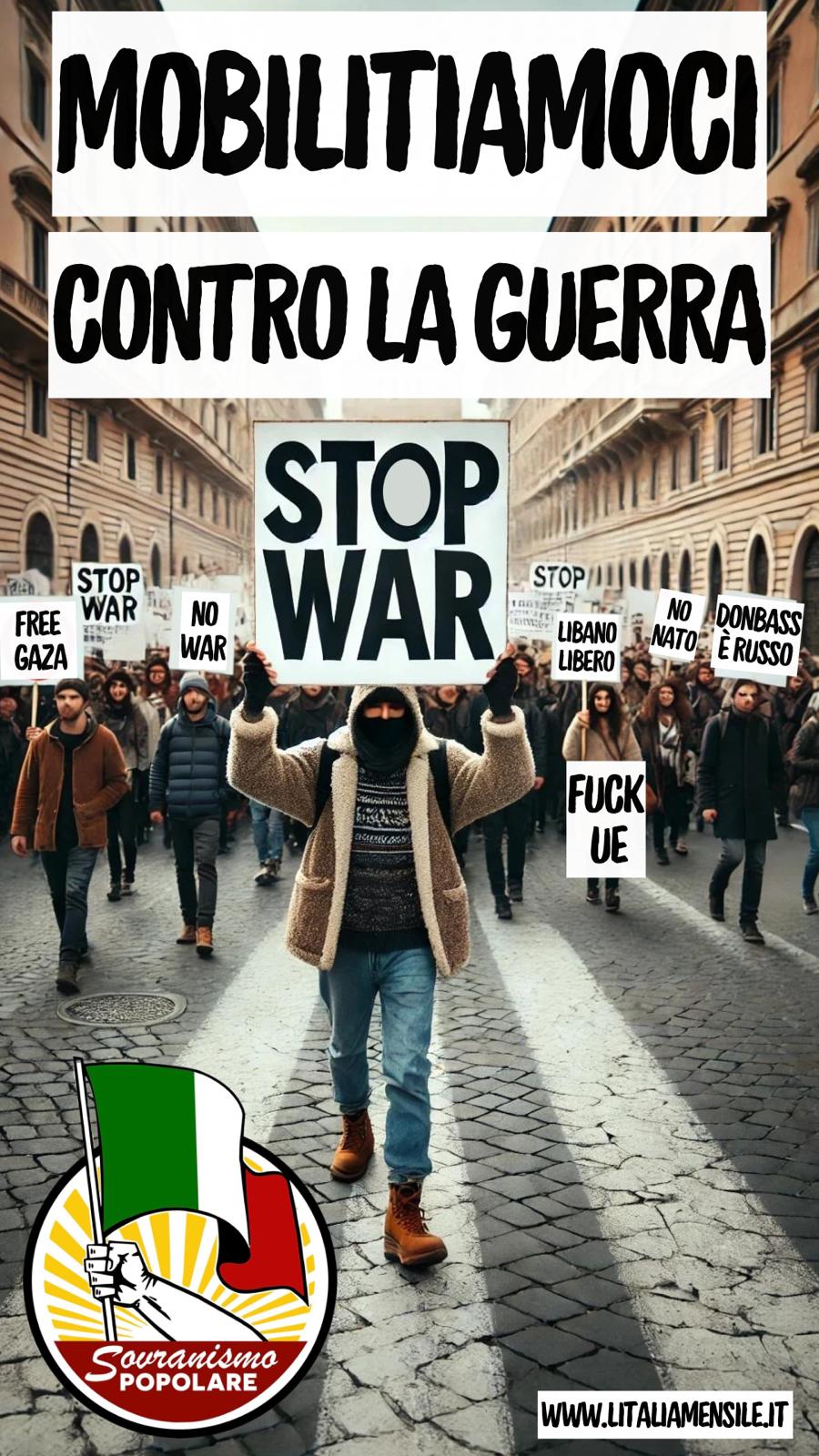 Contro la guerra… senza essere “pacifisti”