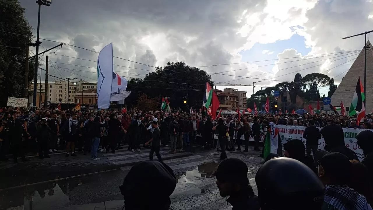 Ha vinto la Roma per la Palestina