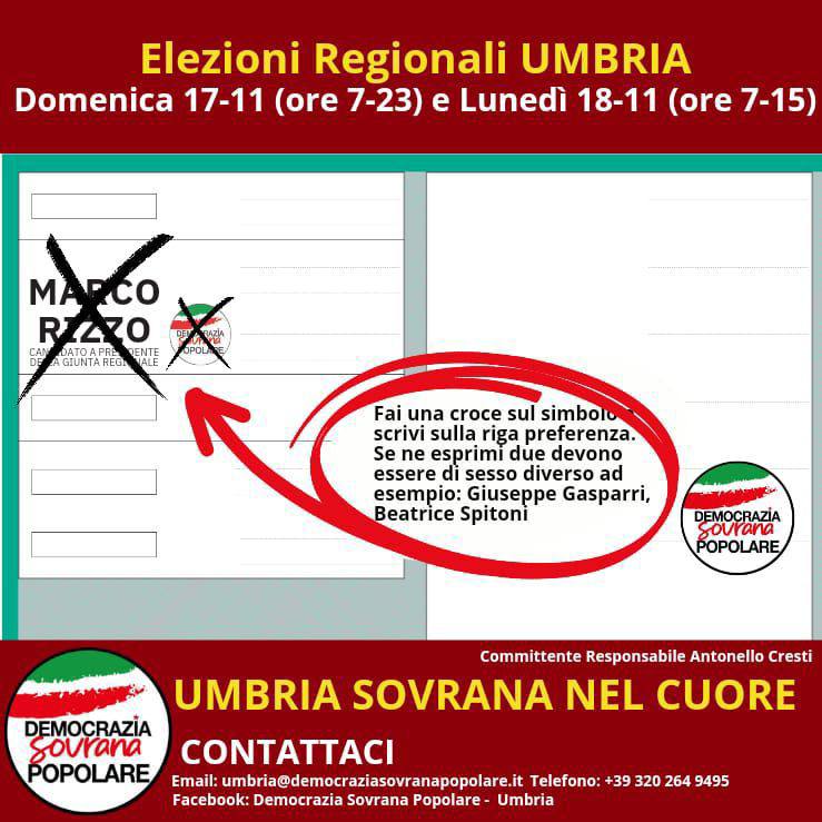 Umbria Sovrana e Popolare