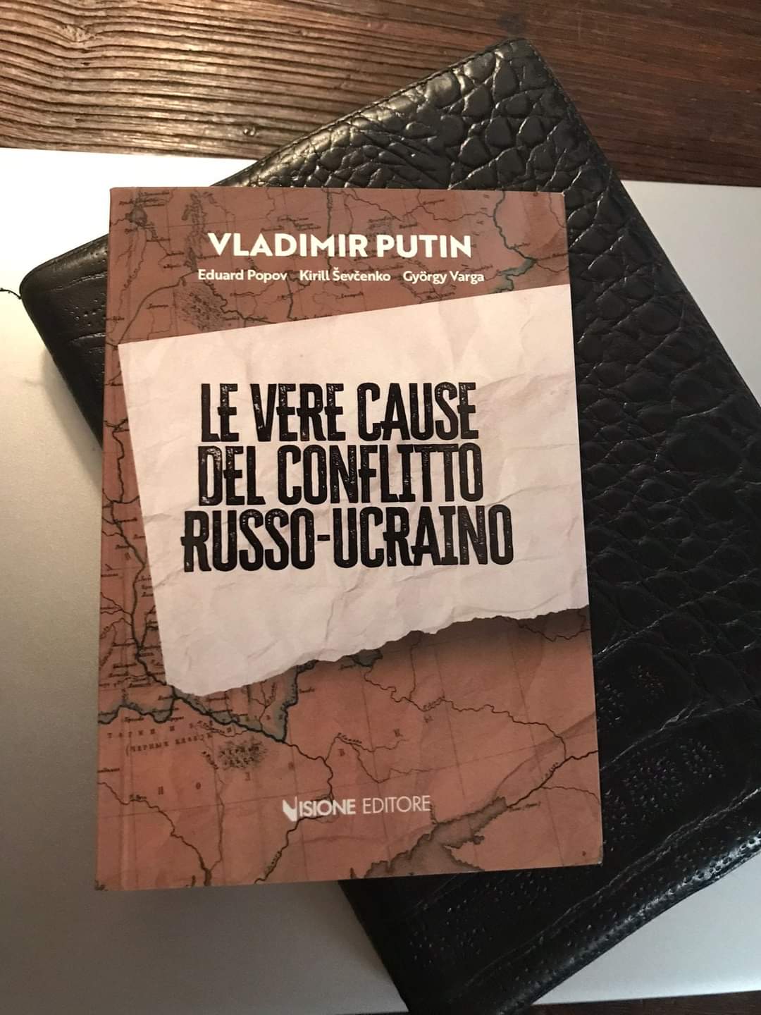 SOSTENERE VISIONE EDITORE ED IL LIBRO DI PUTIN